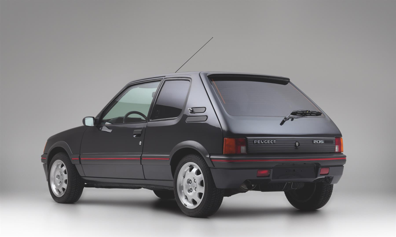 Illustration for article titled Here's an interesting car. Armoured Peugeot 205.